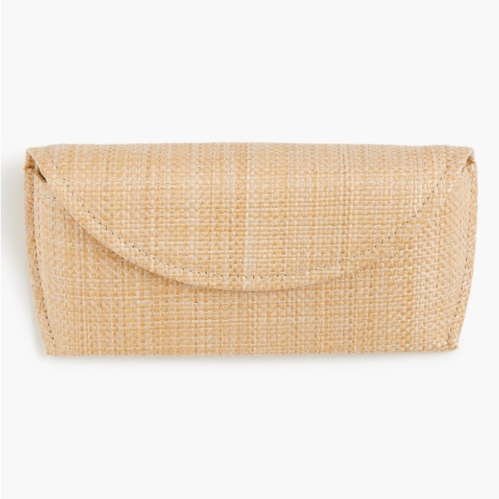 J Crew Factory Woven Sunglass case